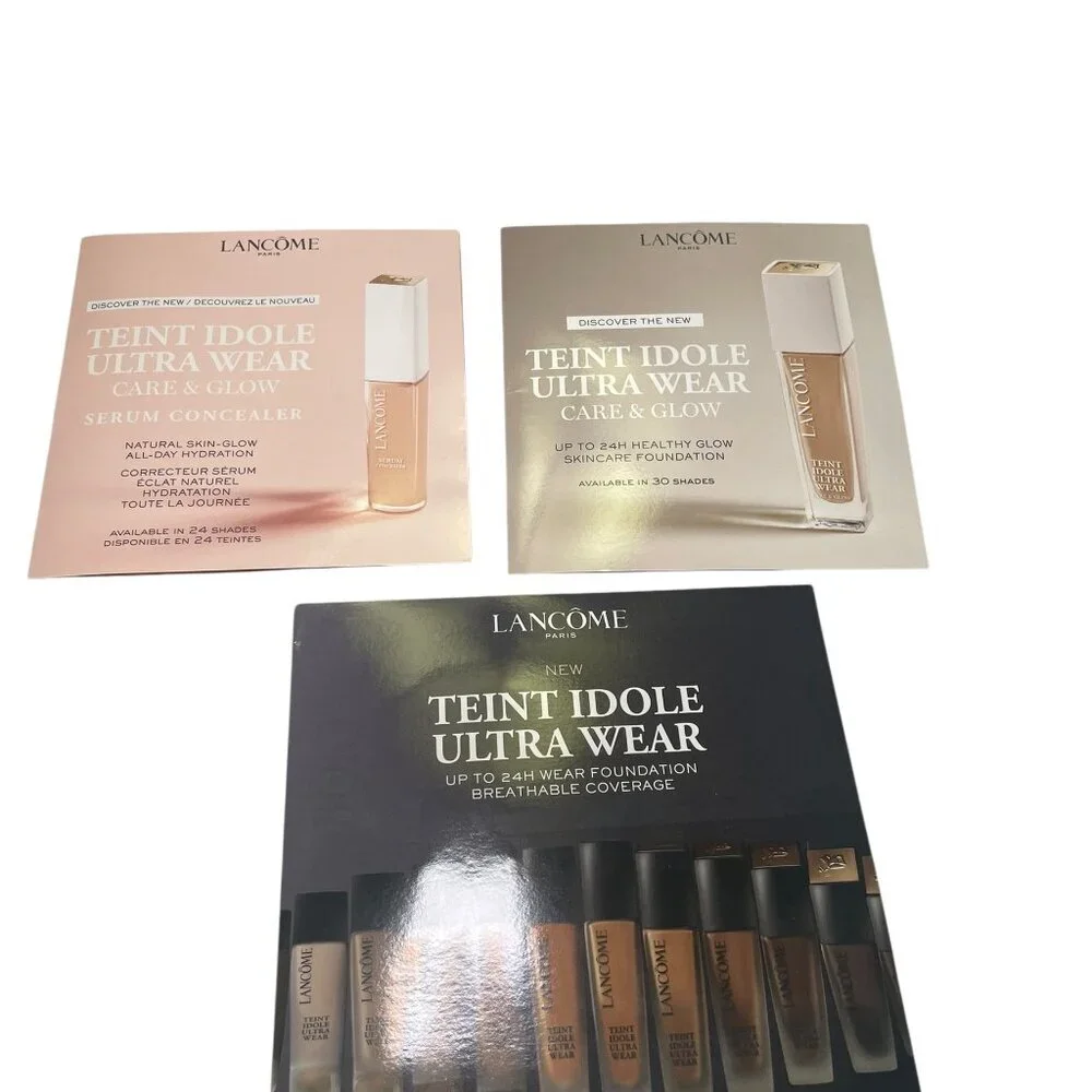 Set of New Unused Makeup Samples – Assorted High-End Brands